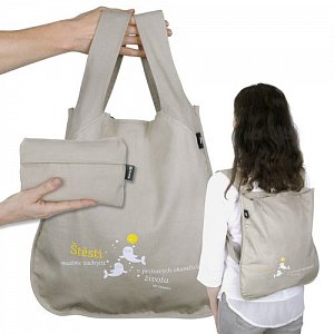 Taškobatoh pískový "Štěstí musíme zachytit"