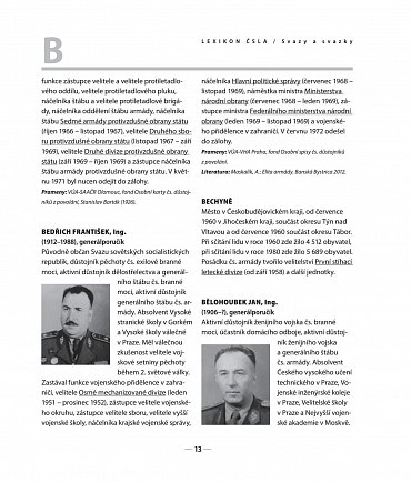 Náhled Lexikon ČSLA - Svazy a svazky