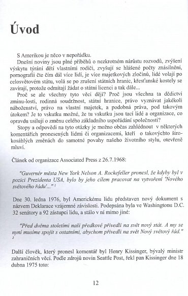 Náhled Nový Světový řád