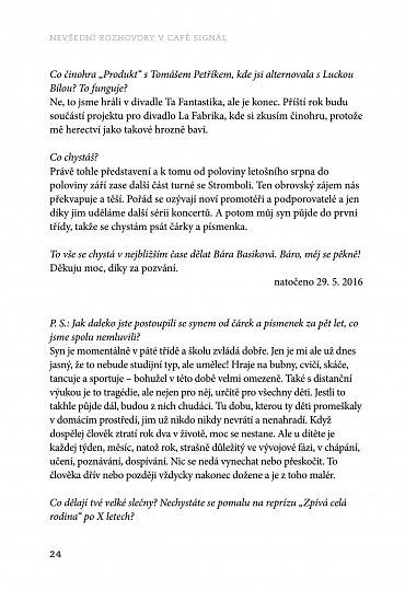 Náhled Nevšední rozhovory v Café Signál