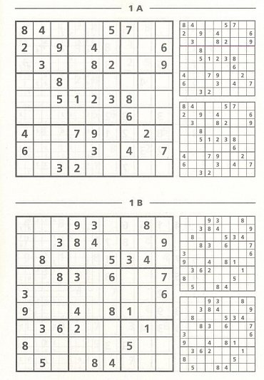 Náhled Sudoku pro začátečníky a mistry