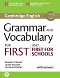 Grammar and Vocabulary for First and First for Schools with Answers and Audio