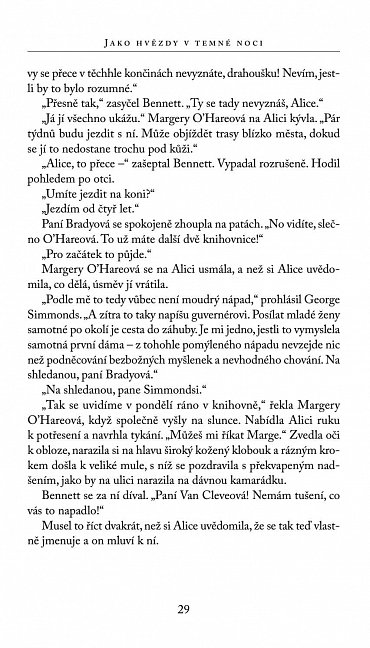 Náhled Jako hvězdy v temné noci, 1.  vydání