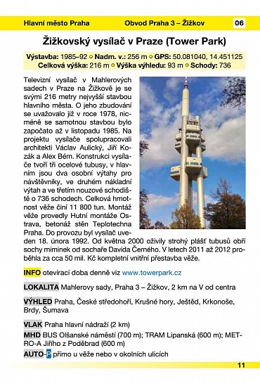 Náhled Rozhledny České republiky