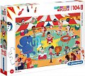 Clementoni Puzzle Maxi Crazy Circus / 104 dílků
