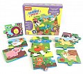 Zvukové puzzle Farma - 9 dílků / 9 dielikov