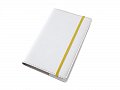 Kožený obal na diář Moleskine XL 25 x 19 cm - kůže bílá deluxe