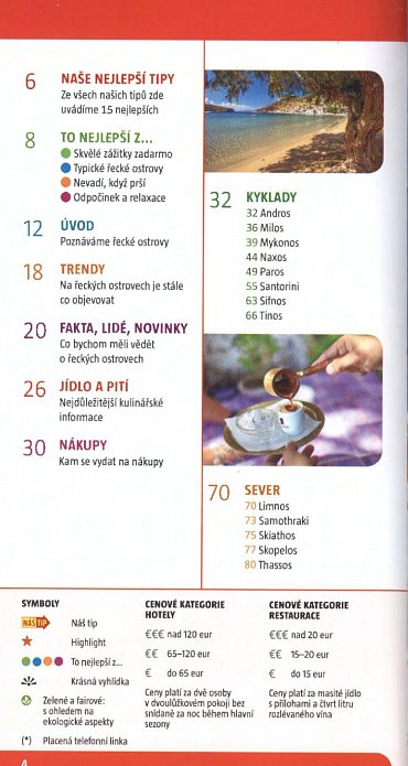 Náhled Řecké ostrovy v Egejském moři / MP průvodce nová edice