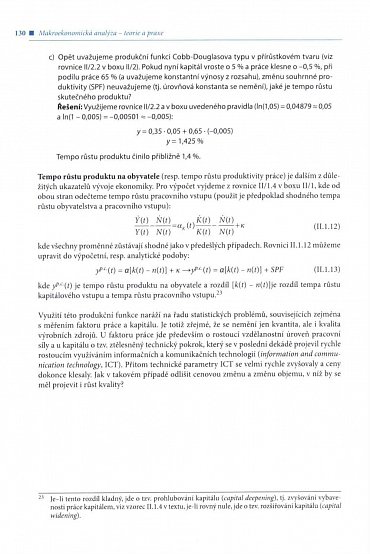 Náhled Makroekonomická analýza - teorie a praxe