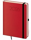 Diář 2026 týdenní A5 Praga - červená