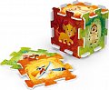 Pěnové puzzle Lví král 32x32x1cm 8ks v sáčku 0m+