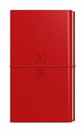 Týdenní diář 2026 Jakub Dueto kapesní červená