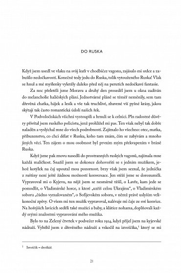 Náhled Moje válečná Odyssea - Vzpomínky legionáře Vladimíra Vaňka