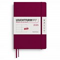 Weekly Planner 2026 Medium (A5) Port Red