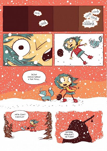 Náhled Hilda - Hilda a troll, Hilda a půlnoční obr