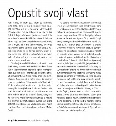 Náhled Rudy Linka: Na cestě domů… vždycky