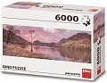 Puzzle Jezero v horách - 6000 dílků