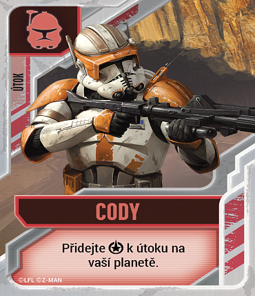 Náhled Star Wars: Klonové války - desková hra