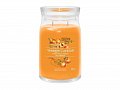 YANKEE CANDLE Farm Fresh Peach svíčka 567g / 2 knoty (Signature velký)