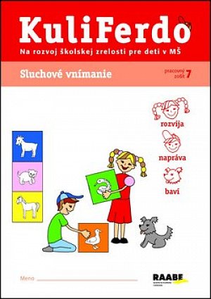 KuliFerdo Sluchové vnímanie pracovný zošit 7