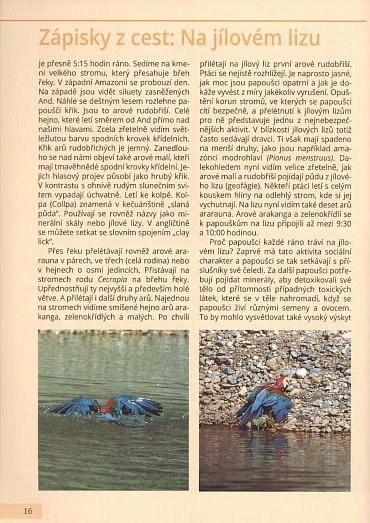 Náhled Arové - Chov, výživa a krmení, voliéry, život ve volnosti