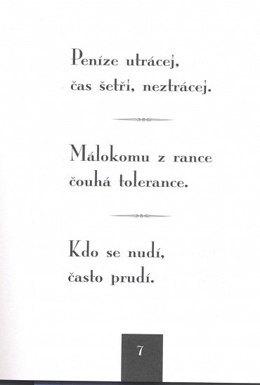 Náhled Padáka dej hněvu, nechoď bez úsměvu aneb Dvojverší pro pohodový život
