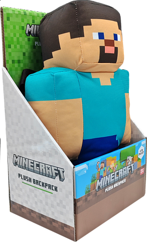 Minecraft plyšový batoh - různé varianty