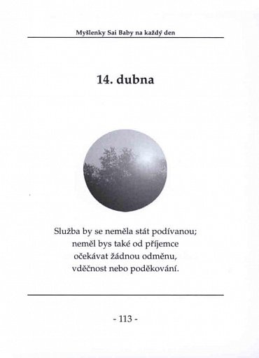 Náhled Zlatá kniha - Myšlenky Sai Baby na každý den