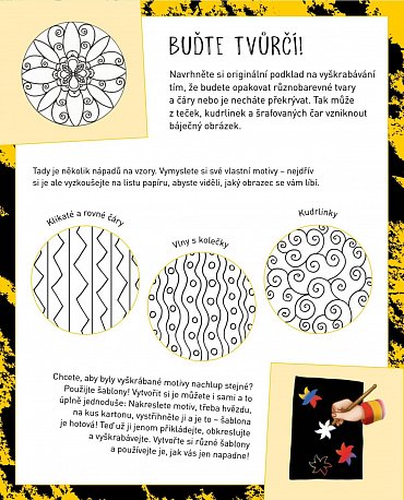 Náhled Vyškrabávací obrázky pro děti: Pohádkový svět