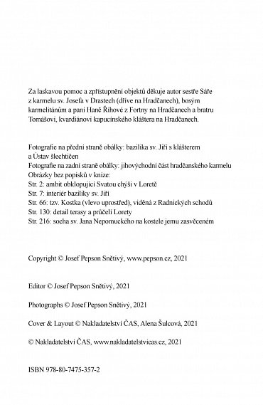 Náhled Tajemství pražských klášterů - Hrad a Hradčany, 1.  vydání