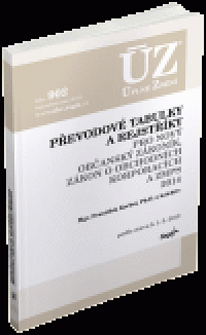 ÚZ 902 Převodové tabulky pro NOZ a ZOK