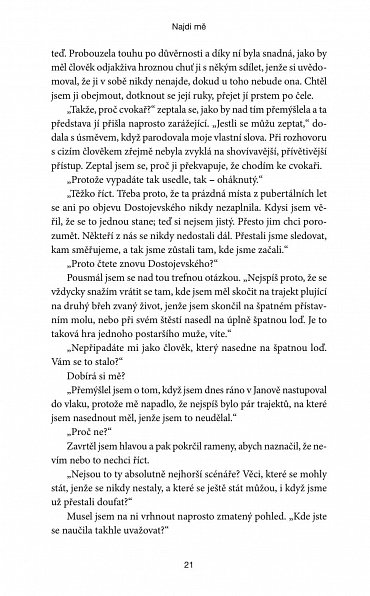 Náhled Najdi mě, 1.  vydání