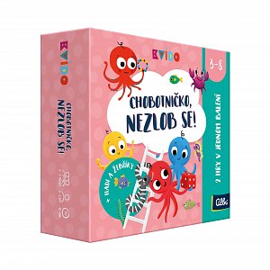 Kvído - Chobotničko, nezlob se + Hadi a žebříky (dvě dětské hry)