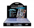 UltraPRO: Platinum stránkové obaly na 9 karet - 100 ks/balení