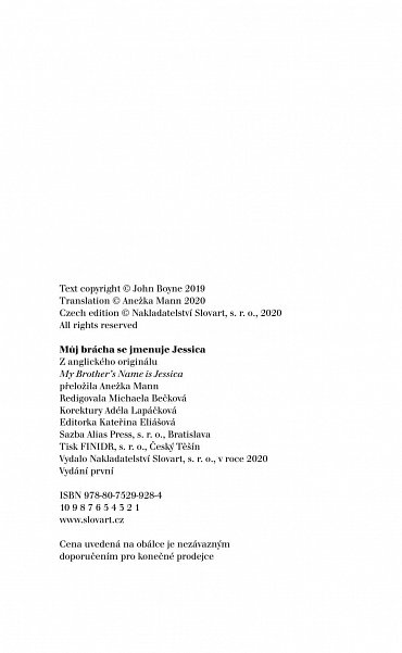 Náhled Můj brácha se jmenuje Jessica