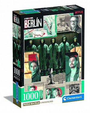 Puzzle La Casa de Papel: Berlin - Jdeme do akce 1000 dílků