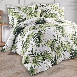 Bavlněné povlečení Botanic Velikost: 160x200 + 2x 70x80 cm