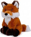 Liška sedící plyš 17cm 0m+
