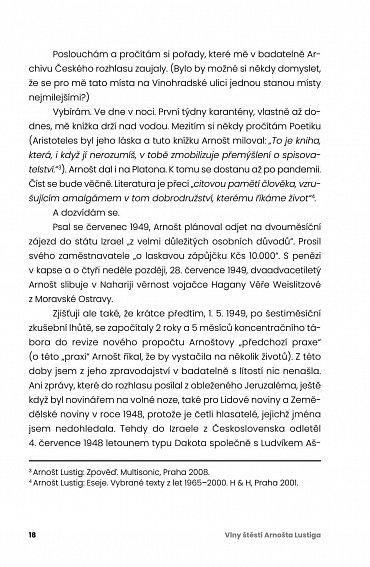 Náhled Vlny štěstí Arnošta Lustiga aneb My jsme chtěli jiný svět