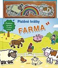 Plstěné hrátky Farma + 28 plstěných samolepek a 5 scén ke hraní