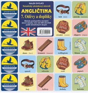 Najdi dvojici - Angličtina - 7. Oděvy a doplňky