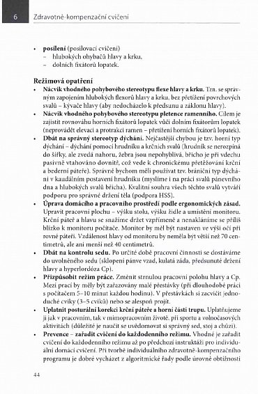 Náhled Zdravotně - kompenzační cvičení