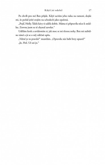 Náhled Když jsi odešel