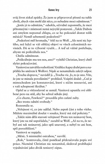 Náhled Konec hry, 1.  vydání