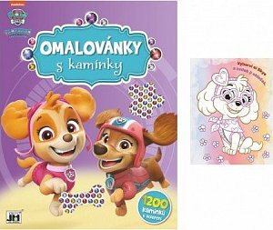 Tlapková patrola - Omalovánky s kamínky
