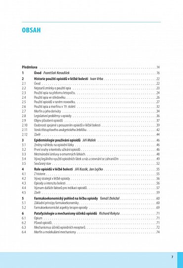 Náhled Opioidy - 2. přepracované a doplněné vydání