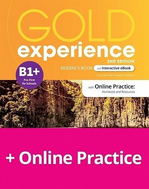 Gold Experience 2nd Edition B1+ Pre-First Student´s Book with eBook and Online Practice