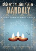Křížovky s velkými písmeny Mandaly