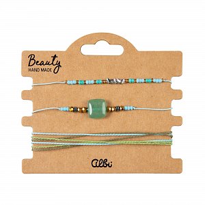 Náramky - Zelený kámen