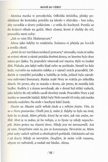 Náhled Musíš mi věřit